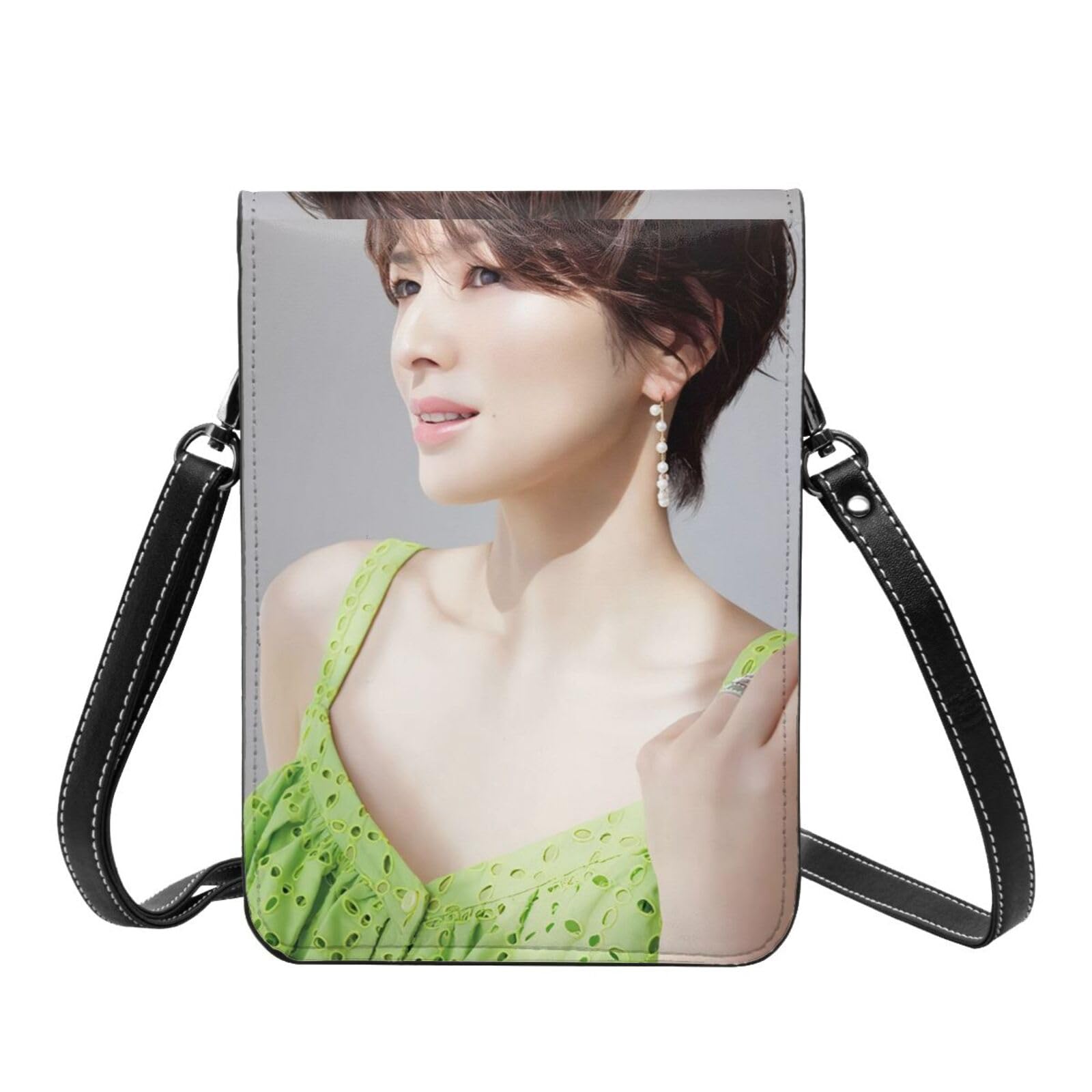 Amazon.co.jp: スマホ財布ポーチ吉瀬美智子3 携帯電話用ポーチ Pu